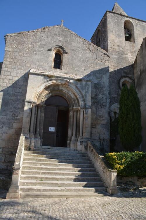 L'église Saint-Vincent aux Baux-de-Provence