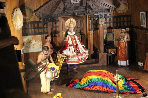 Théâtre Kathakali à Kochi