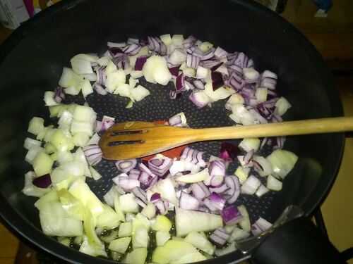 ça faisait longtemps...Des petites lasagnes aux champignons et au chèvre