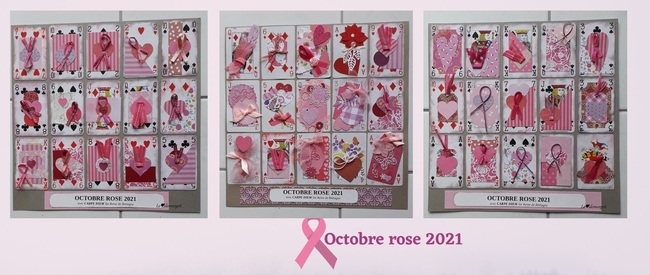 Octobre rose 2021 / Nos mosaïques d'ATC