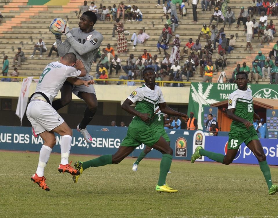 Samedi 5-12-2015 CAN U23 EN-Nigéria 0-0 Qualifié pour les demis