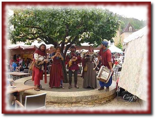 Les médiévales de Cadouin, la parade