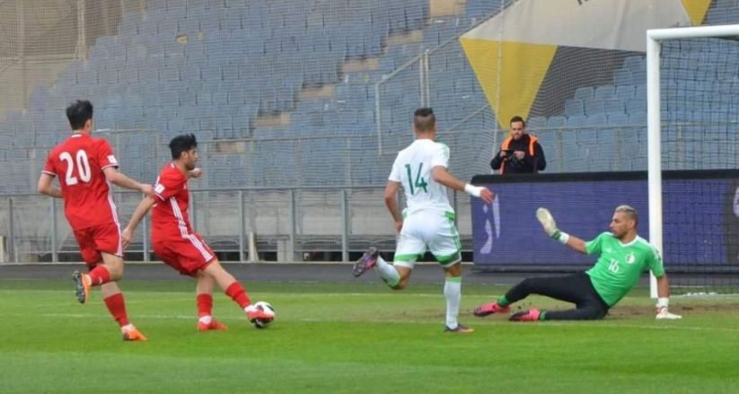 Mardi 27.3.2018 en Autriche à Graz Amical Iran-EN 2-1 avec Chaouchi