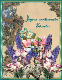 Joyeux anniversaire Séverine