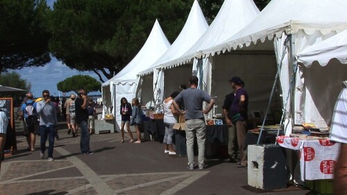 Marché aux livres du Moulleau, à Arcachon les 20 et 21 août 2014