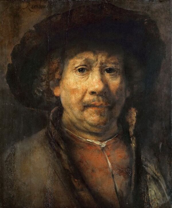 Mardi - Les autoportraits ( 11?) Rembrandt 