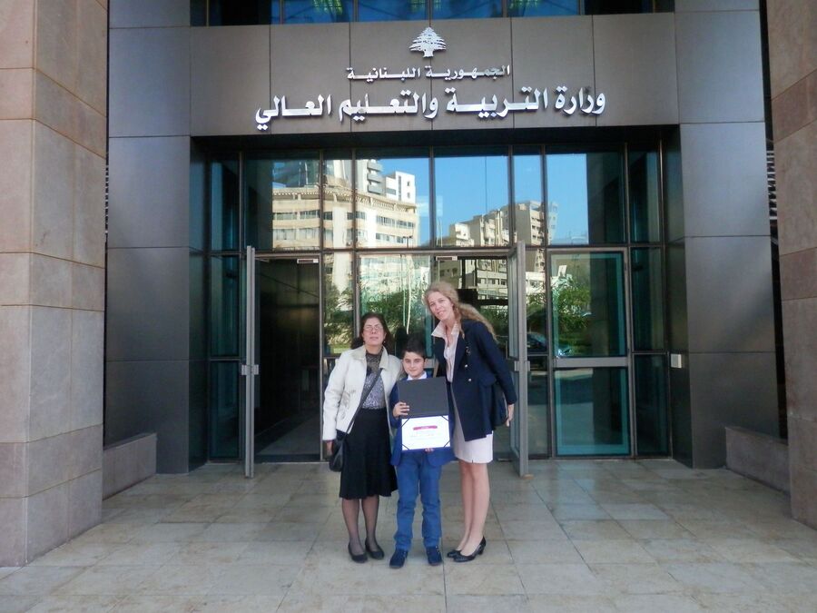 Les performances d'élèves libanais à l'international récompensées par la Ministre de l'Education.