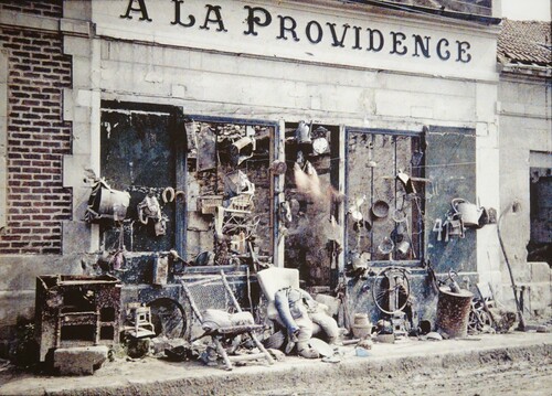 L'Autochrome exposée (château de Tours)