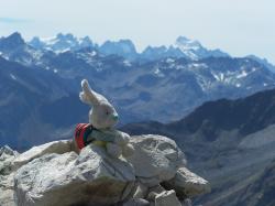 mascotte en montagne