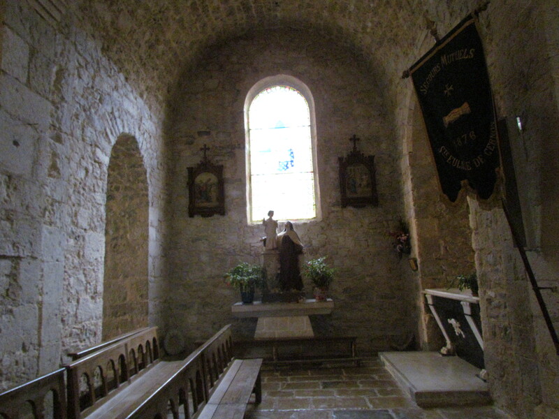 L'EGLISE SAINT EULALIE . 12230 . AVEYRON .