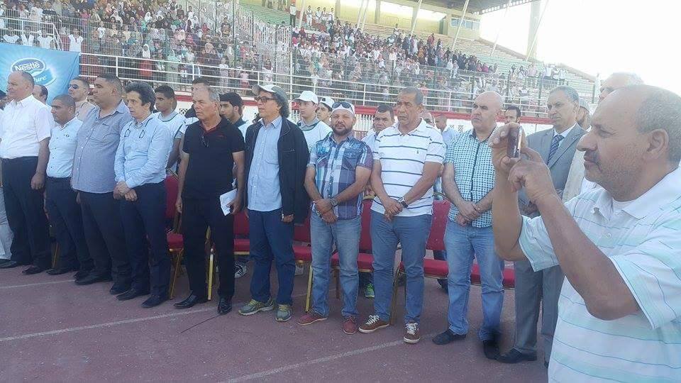 Jeudi 23.6.2016 le DTS Bencheikh invité au stade Tchaker journée de bienfaisance