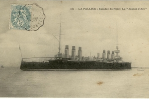 LA PALLICE - ESCADRE DU NORD LA JEANNE-DARC - LC 151 - XX-12-1906