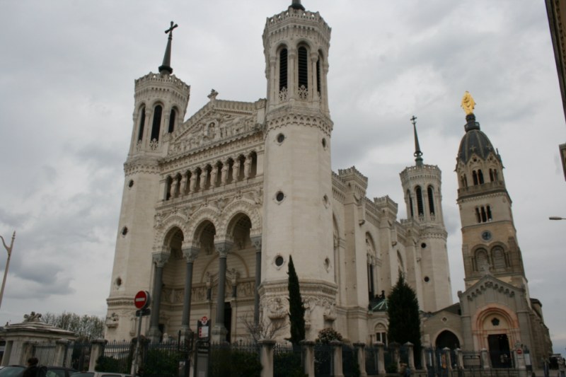 La basilique notre-dame de fourvière