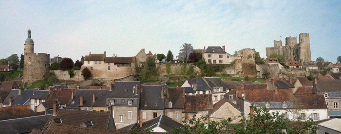 Panorama de Bourbon-l'Archambault.