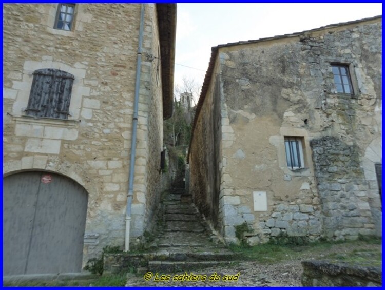 Luberon, les gorges de Combrès