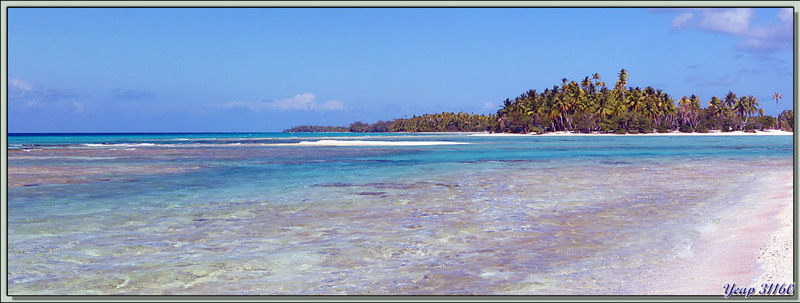 Les sables roses du Motu Pa'ati - Rangiroa - Tuamotu - Polynésie française