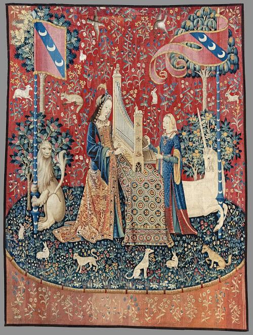 la Dame à la Licorne tapisserie médiévale