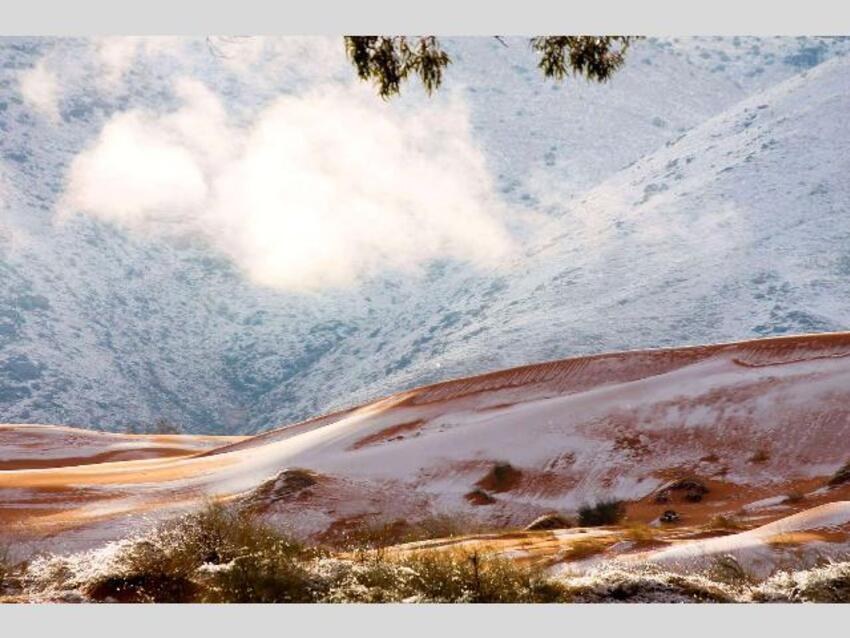 Neige au Sahara 