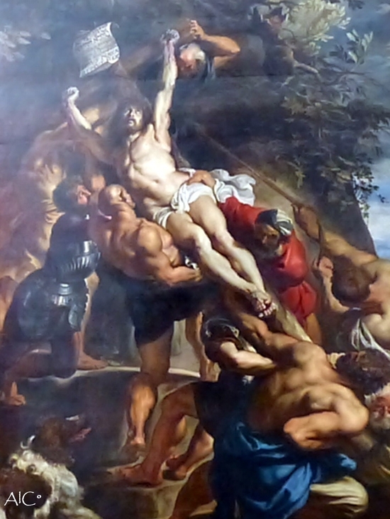 L'Erection de la Croix - Pierre-Paul Rubens - cathédrale d'Anvers