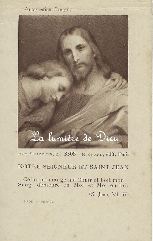 Saint Jean l'Evangéliste, Apôtre et évangéliste (+ 101)