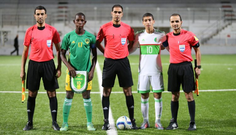 Mardi 2.1.2018 à Bologhine EN U17-Mauritanie 0-1