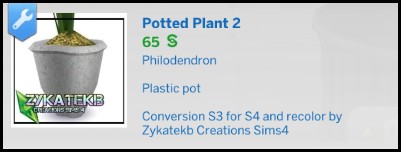 Potted Plants Set