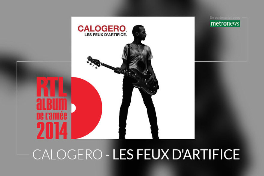 Les feux d'artifice" de Calogero en lice pour l'Album RTL de l ...