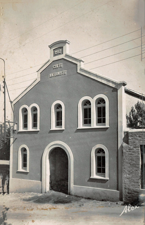 CHERBOURG - TEMPLE ANTOINISTE - RUE ST SAUVEUR - OCTEVILLE - 13 JUILLET 1952