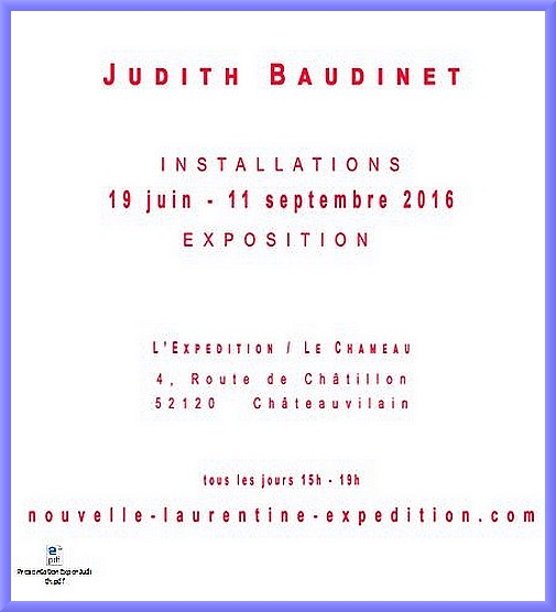 Judith Baudinet, photographe exposera à Châteauvilain...
