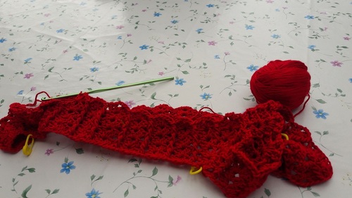 Tunique au crochet