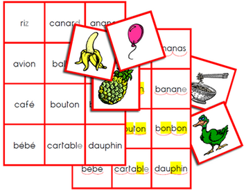 Jeu de lecture - Associer une image et un mot