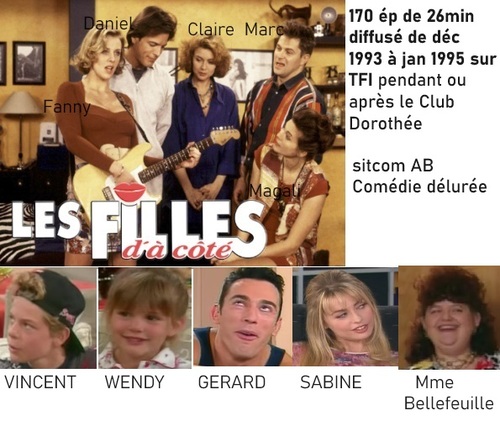 Nostalgiques ? sitcom - les filles d'a côté