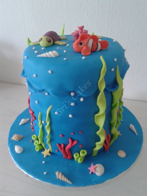 Sea cake - barrel cake