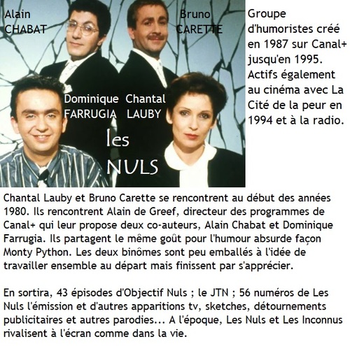 Nostalgiques ? Humoristes... Les Nuls