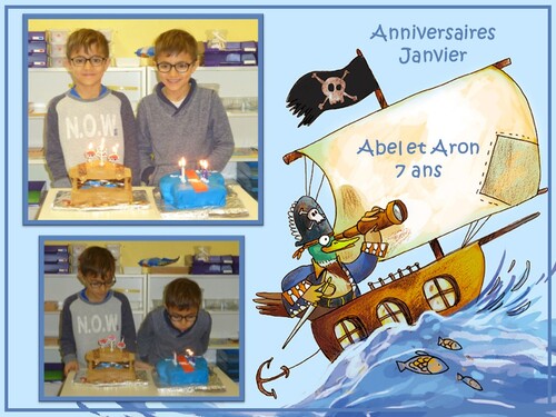 Anniversaires de Janvier