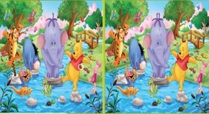 Spot the difference - Winnie the Pooh