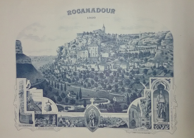 Rocamadour en 1900...
