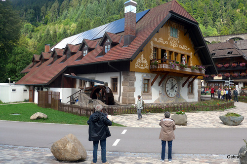 Forêt Noire (Allemagne) : auberge à l’horloge 