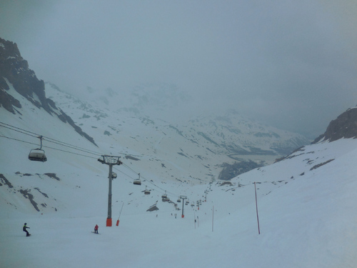 Fin de saison à Tignes Savoie 73 France