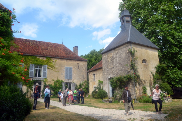 Visite du château de Vannaire avec l'OT de Châtillon-sur-Seine