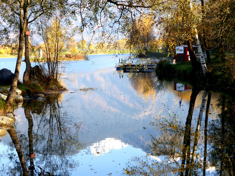 Souvenirs octobre 2015 : Le lac de Passy