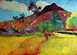Gauguin-Paysage Tahitien