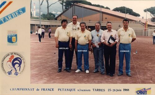 Les qualifiés du 06 de 1981 à 1990