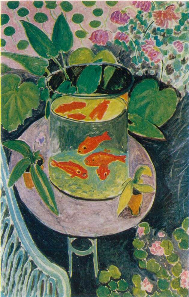 Matisse, les poissons rouges...