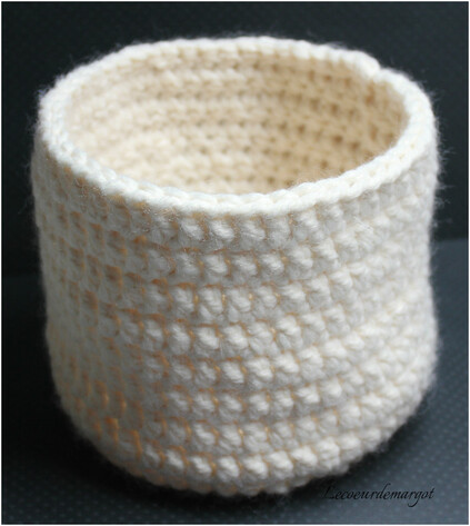 Corbeille crochet