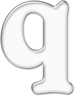 Alphabet transparent minuscule
