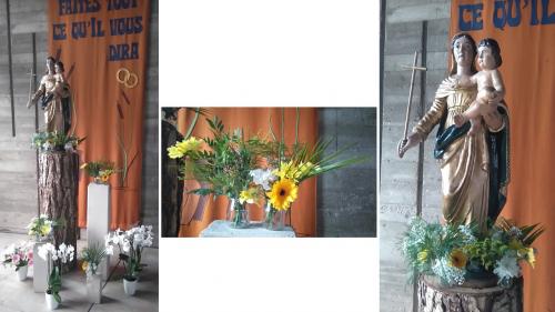 Des bouquets pour Jésus