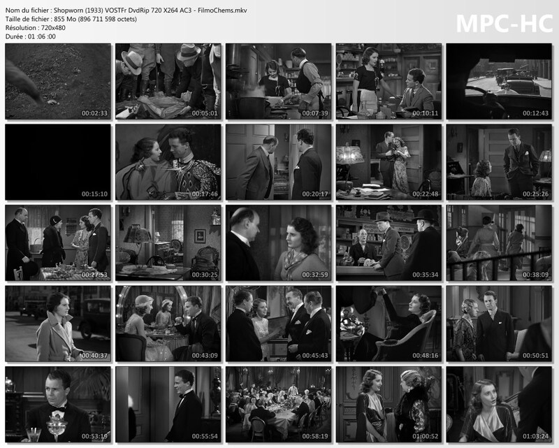Shopworn (1932) VOSTFR DVDRip 720 X264 AC3 - Nick Grinde