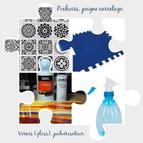 Dessin et peinture - vidéo 3357 : Le matériel indispensable pour la peinture acrylique abstraite - peinture acrylique.