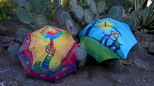 Parapluies sur la Côte d'Azur